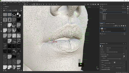 Character Face Texturing in Substance Painter