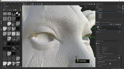 Character Face Texturing in Substance Painter