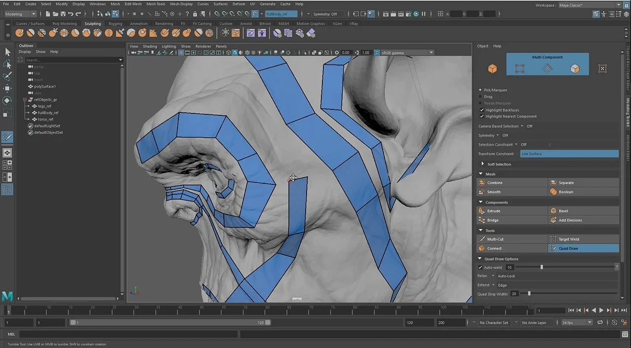 How to Retopologize a Full Character Online Course