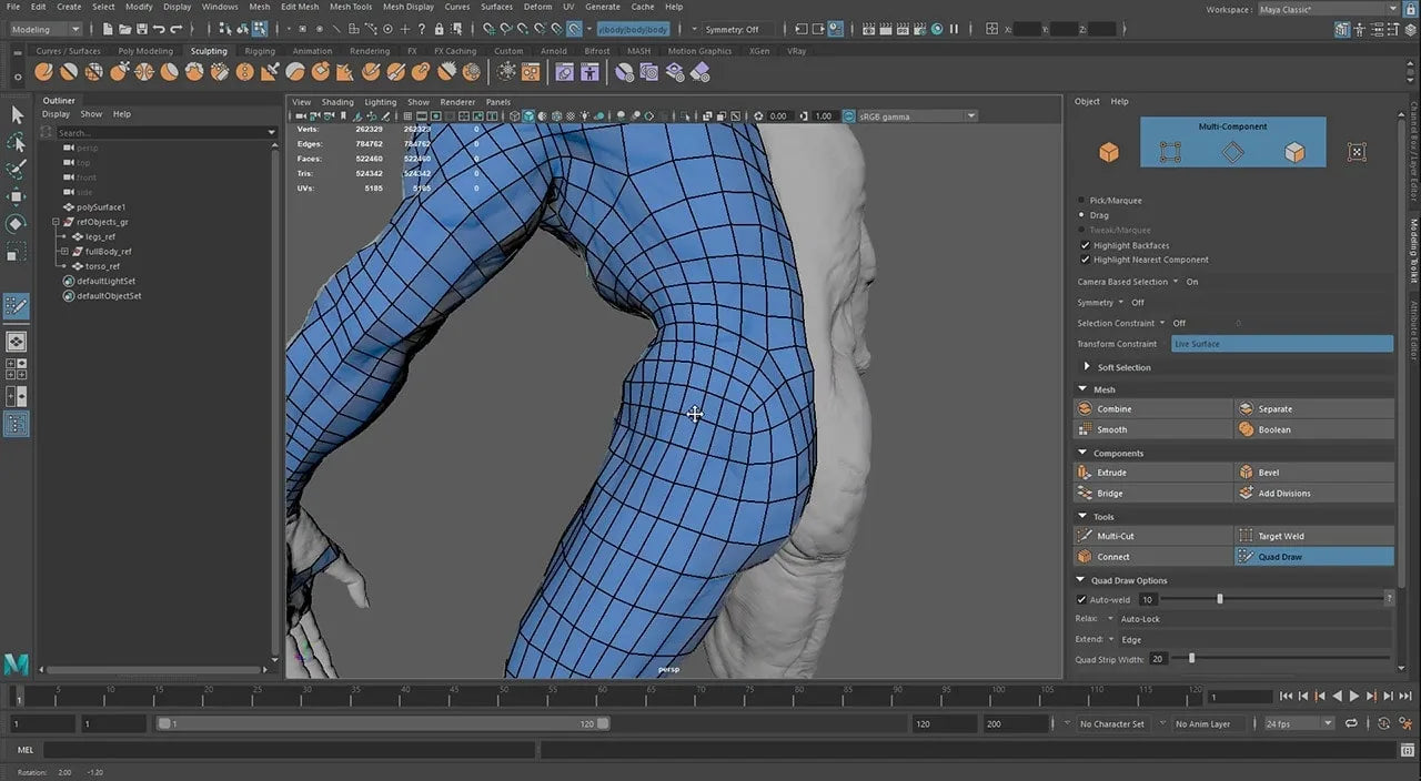 How to Retopologize a Full Character Online Course