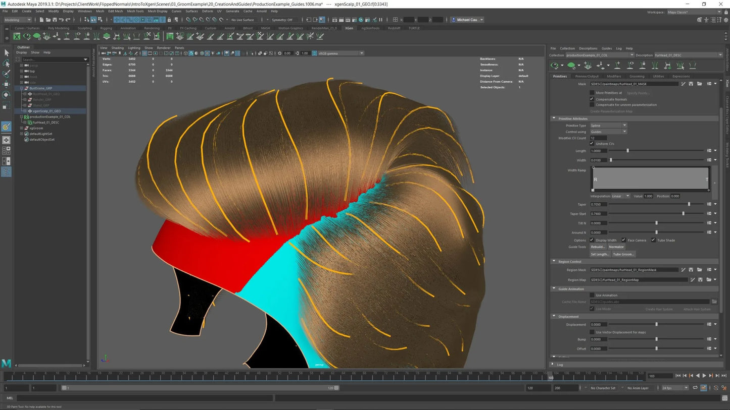 Introduction to XGen for Maya