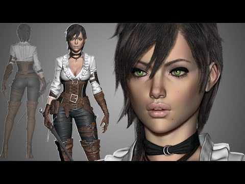 Female Character Creation In ZBrush