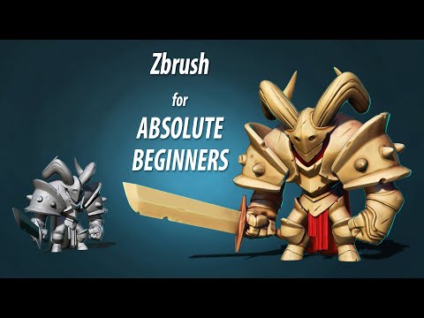 Absolute Beginners ZBrush Tutorial