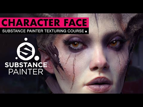 Character Face Texturing in Substance Painter